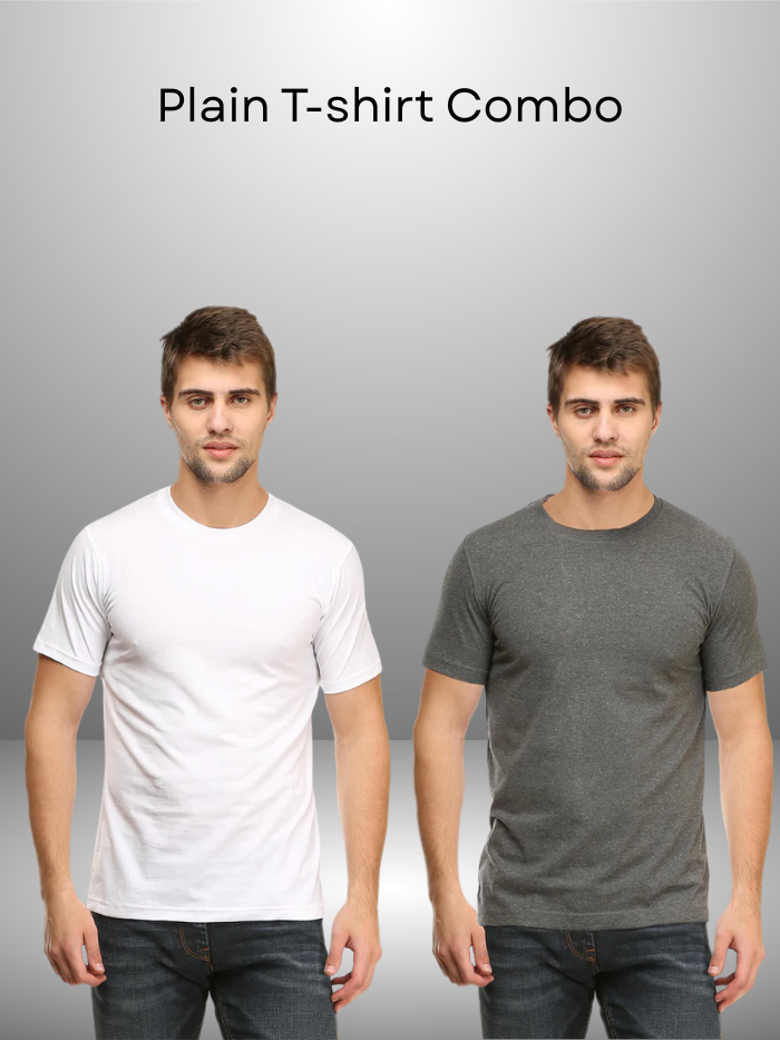 Pick Any 4 - Plain T-shirt Combo