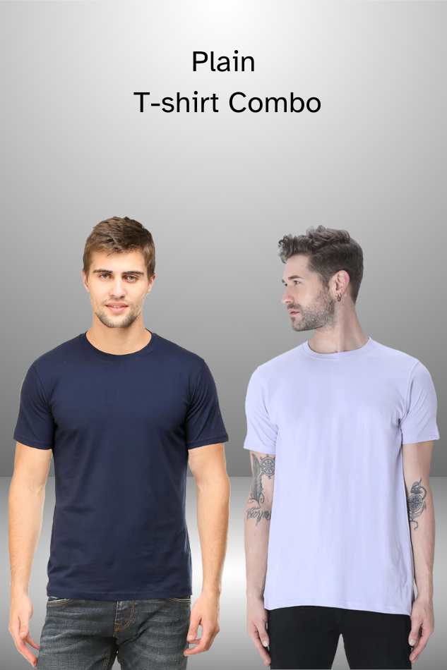 Pick Any 4 - Plain T-shirt Combo