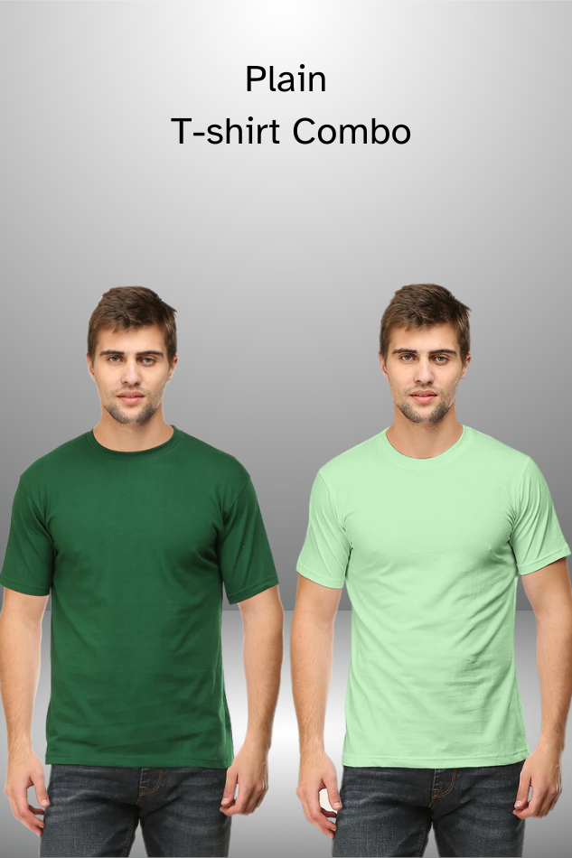 Pick Any 4 - Plain T-shirt Combo