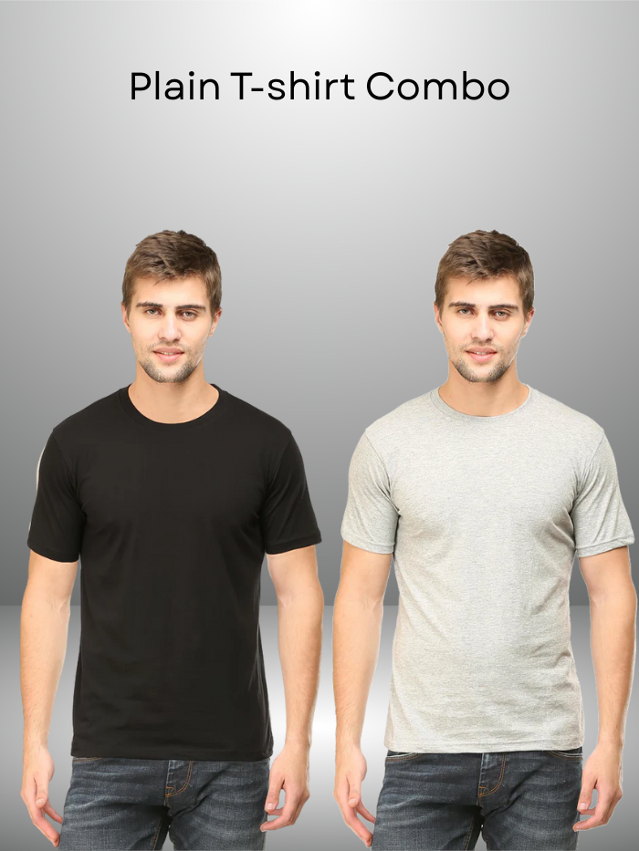 Pick Any 4 - Plain T-shirt Combo