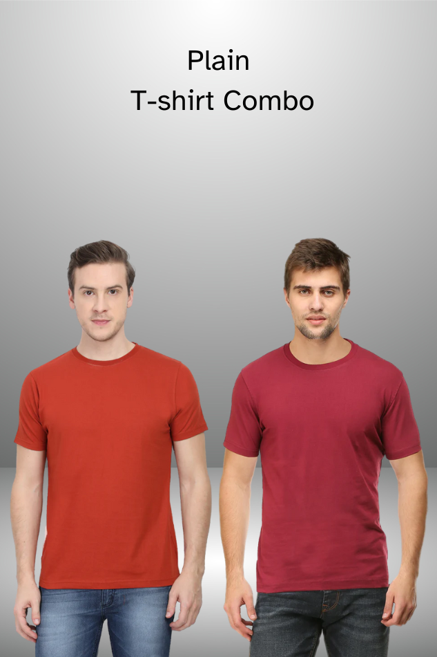 Pick Any 4 - Plain T-shirt Combo
